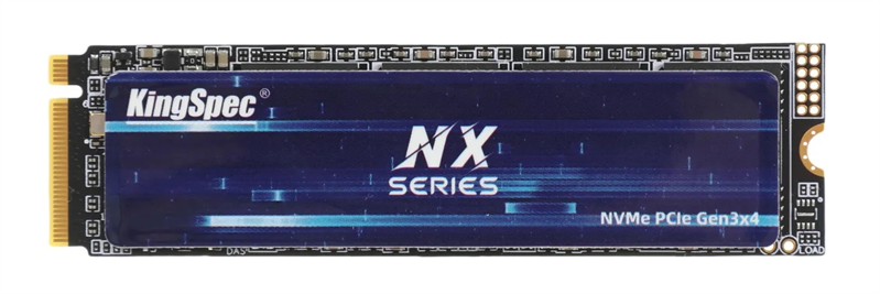 Твердотельный накопитель KingSpec SSD 256GB M.2 2280 PCIe 3.0 x4 NVMe R3400/W3100MB/s 3D TLC MTBF 1.5M 380000/320000 IOPS 250TBW