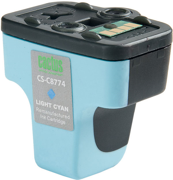 Картридж струйный Cactus CS-C8774 №177 светло-голубой (11.4мл) для HP PS 3213/3313/8253/C5183/C6183/C6283/C7183/C7283/C8183/D7163/D7263