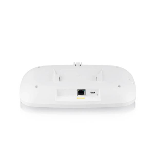 Точка доступа/ Точка доступа Zyxel NebulaFlex Pro WBE510D, Wi-Fi 7 (BE6500), MU-MIMO 4x4:2 + 2x2, двойные антенны (стена-потолок), 1xLAN 2.5GE