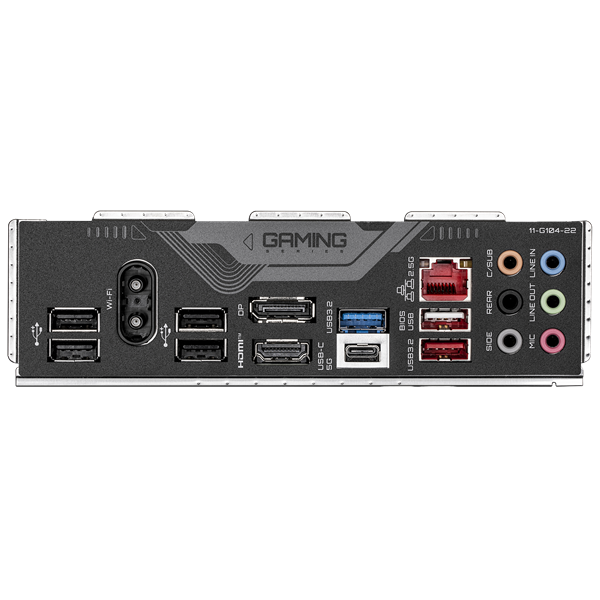 Материнская плата Gigabyte - B760 G X WF6E GEN5, ATX, Intel B760, 1xLGA 1700, 4xDDR5, audio, Wi-Fi, Bluetooth, HDMI, DP, B760 G X WF6E GEN5