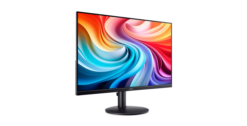 Монитор 23,8" ACER  SA243YP1biIPS, 1920x1080, 1 / 4ms, 250cd, 144Hz, 1xVGA + 1xHDMI(1.4), sync: FreeSync, Vesa:100x100  ZeroFrame, UltraThin Black (существенное повреждение коробки)