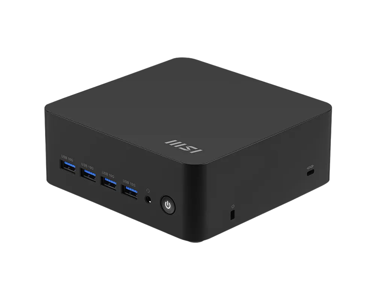 Персональный компьютер MSI Cubi Z AI 8M AMD Ryzen 7 8845HS (3.8GHz), 16Gb DDR5(2*8GB), 1TB SSD M.2, AMD Radeon Graphics, WiFi, BT, no keyboard&mouse, noOS, 1y war-ty