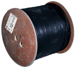 TWT-RG11-CS96/3-OUT Кабель Кабель TWT коаксиальный RG11U 75 Ом, CCS, оплетка AL 96*0.16мм, PE, внешний, черный,  305  м