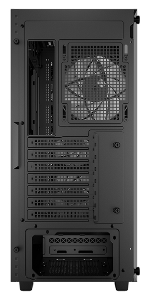 корпус Deepcool CC560 V2 без БП, боковое окно (закаленное стекло), 3x120мм LED вентилятор спереди и 1x120мм LED вентилятор сзади, черный, ATX (R-CC560-BKGAA4-G-2)
