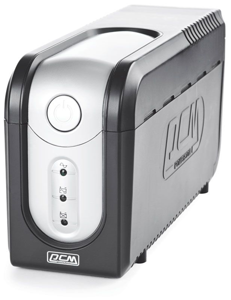 ИБП Powercom Imperial IMP-625AP, Выходная мощность (полная): 625 ВА, Выходная мощность (активная): 375 Вт, Форма выходного сигнала: ступенчатая аппрок
