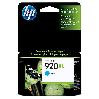 Картридж Cartridge HP 920XL для Officejet 6000/6500/7000/7500, голубой  (700 стр.)