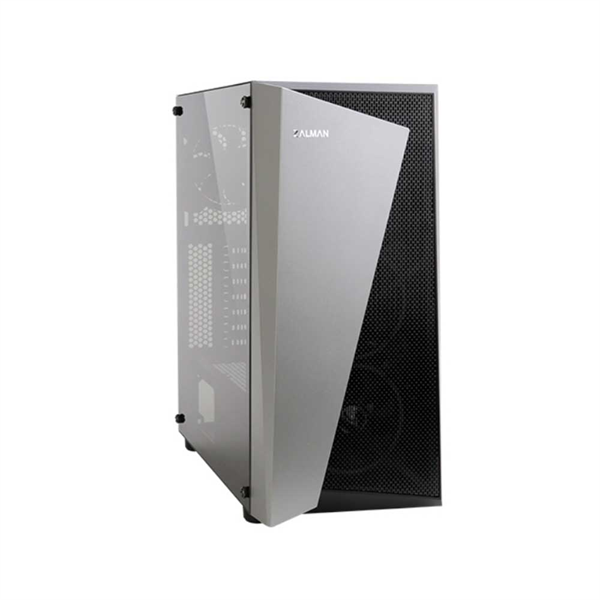 Корпус ZALMAN S4 Plus, ATX, BLACK, WINDOW, 2x3.5", 1x2.5", 2xUSB2.0, 1xUSB3.0, FRONT 2x120mm RGB, REAR 1x120mm RGB (существенное повреждение коробки)