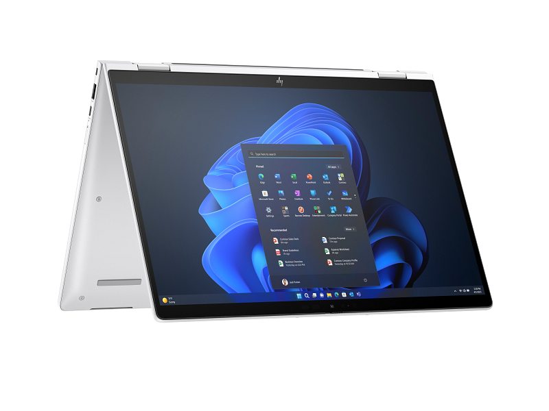 Ноутбук HP EliteBook x360 1040 G11 Core Ultra7-155H,14" WUXGA (1920x1200) Touch 400cd GG7 AG 5MP IR,32Gb LPDDR5x-7500,1Tb SSD NVMe,Wi-Fi 7+BT 5.4,68Wh,Al Case,ENG/RU Kbd Bl,FPS,1.39kg,1y,Win11Pro