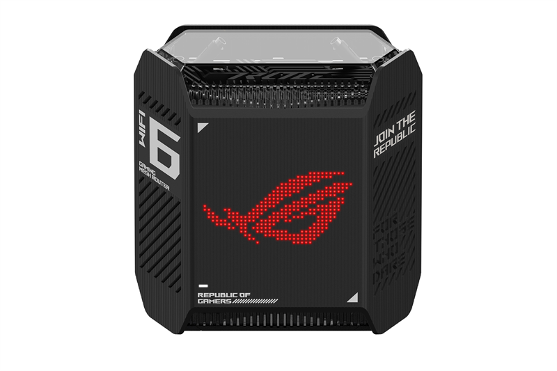 Система MESH ASUS ROG GT6(B-1-PK) 1 access point/802.11ax, 574 + 4804Mbps, 2,4 + 5 gGz, черный; 90IG07F0-MU9A10