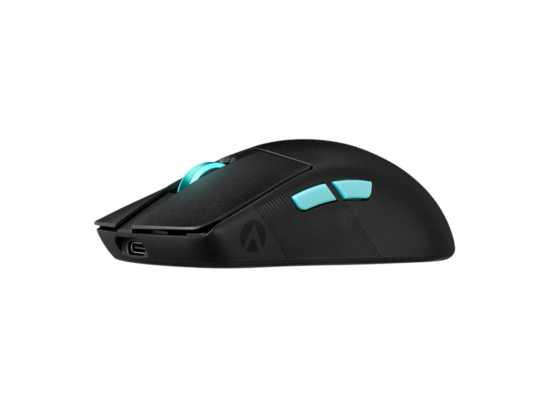 Мышь ASUS ROG HARPE ACE AIM LAB EDITION, 54g, Wired, 2.4GHz RF, Bluetooth 5.1, 36K DPI sensor, 5 Programmable Buttons, Black