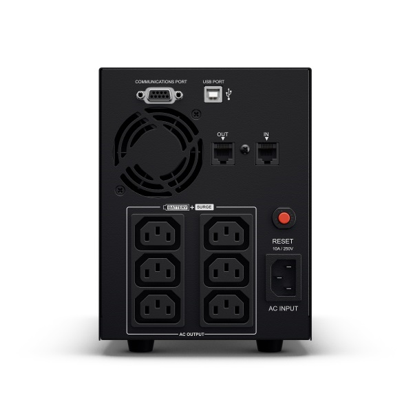 Источник бесперебойного питания Cyberpower VALUE2200EILCD Line-Interactive 2200VA/1320W USB/RS-232/RJ11/45 (6 IEC С13) EOL (существенное повреждение коробки)