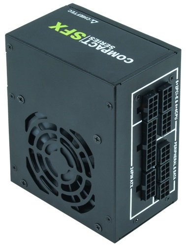Блок питания Chieftec Compact CSN-450C (ATX 2.3, 450W, SFX, Active PFC, 80mm fan, 80 PLUS GOLD, Full Cable Management) Retail