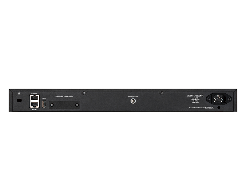 Коммутатор D-Link PROJ Управляемый L3 стекируемый коммутатор, 48x1000Base-X SFP, 2x10GBase-T, 4x10GBase-X SFP+, CLI, порт управления 1000Base-T, консольный порт RJ-45, 1xUSB, RPS, поддержка Dying Gasp