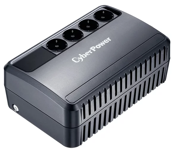 Источник бесперебойного питания Cyberpower BU1000E Line-Interactive 1000VA/600W (4 EURO) (существенное повреждение коробки)