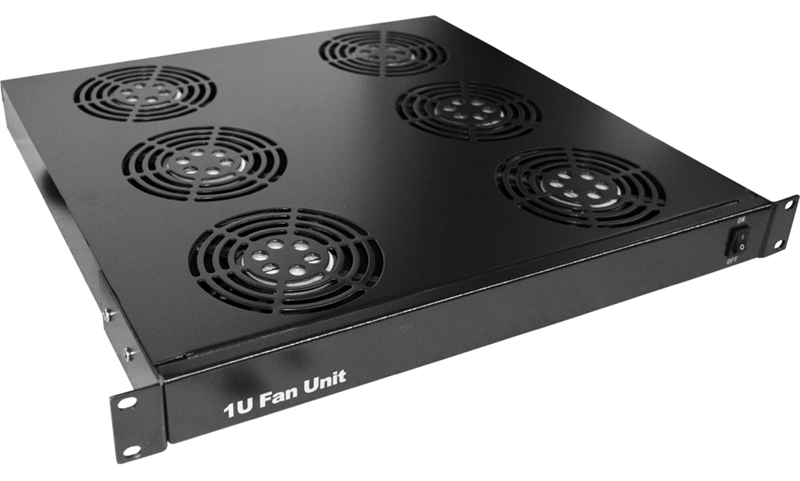 TWT-CBB-FANB3-RACK Блок 3-х вентиляторов 19", с подшипниками, без термостата, 1U