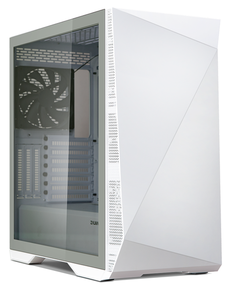 Корпус для ПК Zalman - Z9 ICEBERG, mITX, mATX, ATX, E-ATX, 4х3.5/2.5", 2xUSB2.0, 2xUSB3.0, Midi Tower, без БП, цвет белый, Z9 ICEBERG WHITE