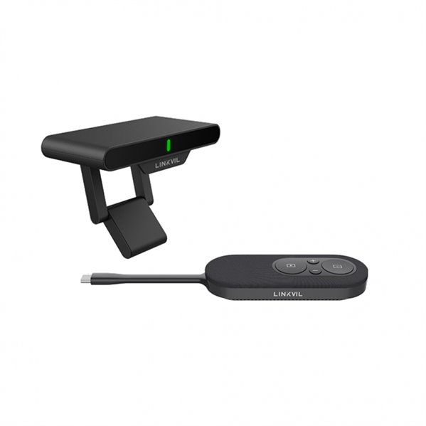 Конференц система LINKVIL CA200 All-in-one решение для ВКС: RC10+CP20; 4K UHD One-click Screen-sharing, Wireless HDMI and camera support, Auto-framing