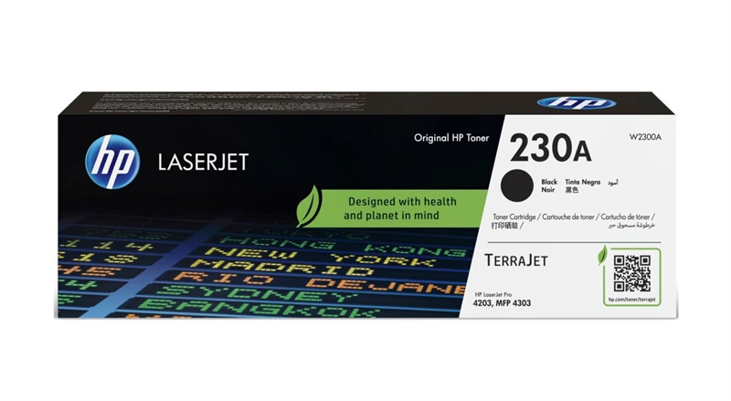 Картридж лазерный Cartridge HP 230A для HP Color LaserJet Pro 4203/4303, с чипом (2 000 стр.)
