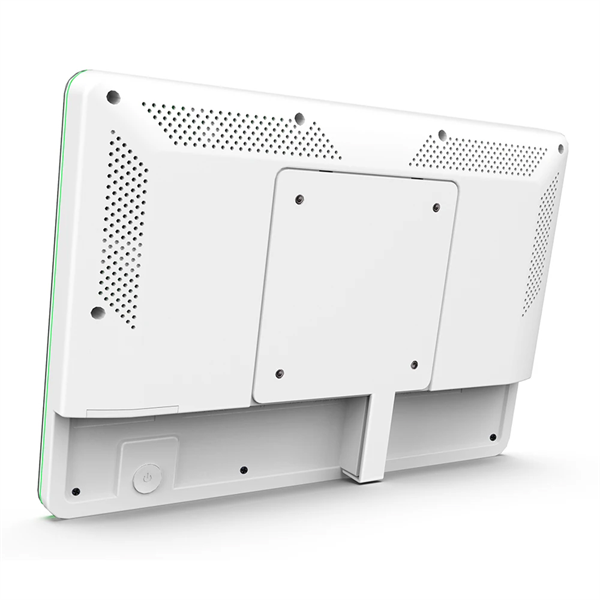 Система бронирования UtiClock White. Led-индикатор по всему периметру, камера, экран 10" HD, Android 10, 1xLAN (POE), 2xUSB, Wi-Fi, белый, гарантия 1 год (универсальное крепление в комплекте; блок питания в комплекте)