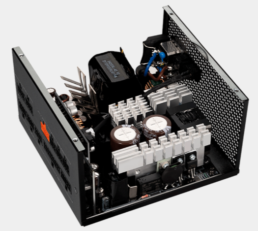 Блок питания PCCooler YN750, 750W, ATX3.1/PCIe5.1, APFC, 80+ Gold, 13.5cm Fan, Modular (P5-YN750-G1F)