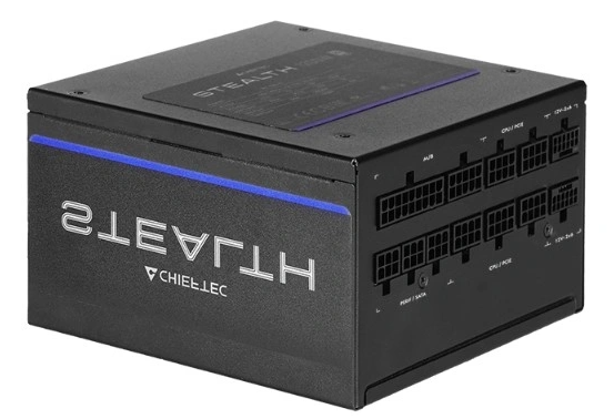 Блок питания Chieftec Stealth SPX-1200-FC (ATX 3.1, 1200W, 80 PLUS PLATINUM, Active PFC, 135mm fan, Gen5 PCIe, Full Cable Management) Retail