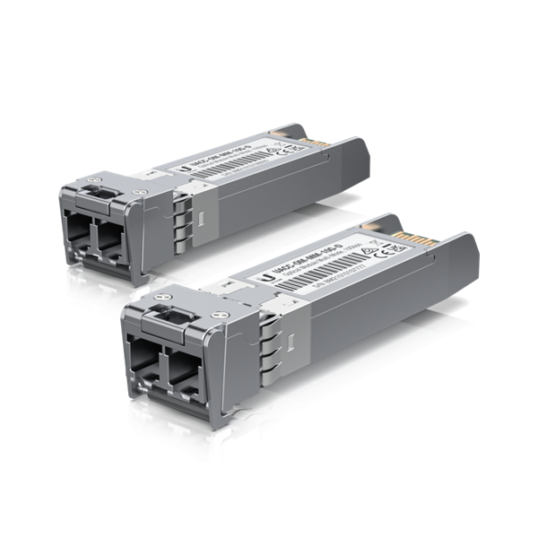 Ubiquiti UF-MM-10G Многомодовый оптический модуль 10 Gbps Multi-Mode Optical Module (2-pack), 10 Гбит/с, 300 м, 2 шт.