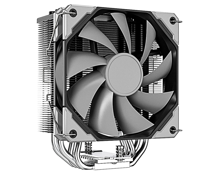 Кулер для процессора ID-COOLING SE-214-XT BASIC LGA1700/1200/115X/AM4 (16шт/кор, TDP 180W, PWM, 4 тепл.трубки прямого контакта, FAN 120mm) RET