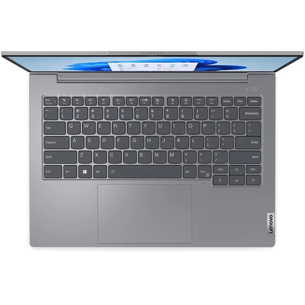 Ноутбук Lenovo ThinkBook 14 G7 IML 14" WUXGA(1920x1200)IPS 300nits, Ultra 5 125U, 8GB DDR5-5600, 256GB SSD M.2, Intel Graphics, WiFi6E+BT, FPR,Kb Ru/Eng, CamFHD, 45Wh, 65W USB-C, Win11 Pro Eng, 1Y, 1.38kg
