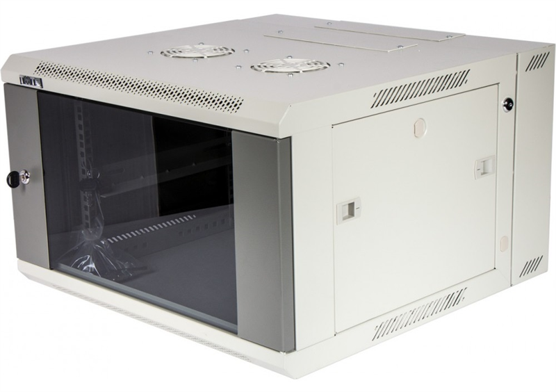 Шкаф Шкаф настенный серии Pro, 3-секционный, 22U 600x600, стеклянная дверь
