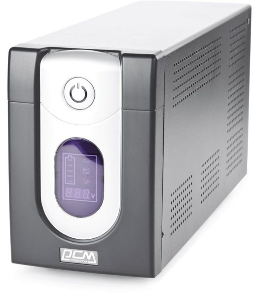 Источник бесперебойного питания Powercom Back-UPS IMPERIAL, Line-Interactive, 1200VA/720W, Tower, 6*IEC320-C13 (2 surge & 4 batt), LCD, USB (507311) (существенное повреждение коробки)