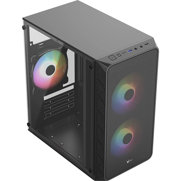 корпус Formula V Line Air Mesh G4 Black, MATX, USB3.0*1 , USB2.0*1, REAR 1x120mm