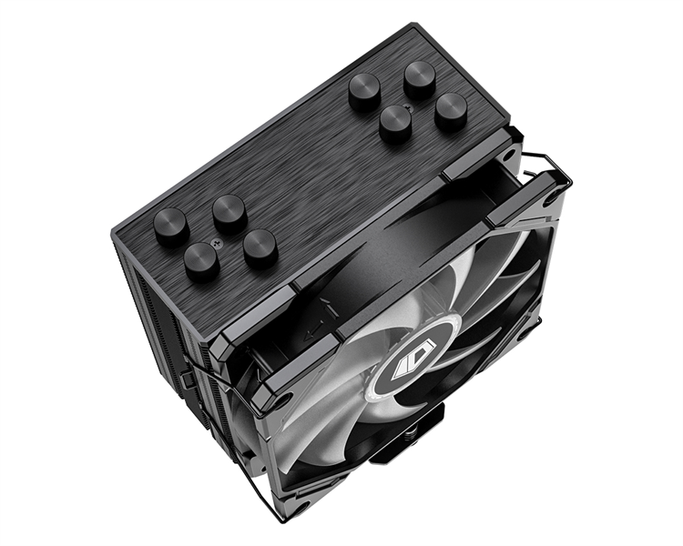 Кулер для процессора ID-COOLING SE-224-XTS ARGB LGA1700/1200/115X/AM5/AM4 (10шт/кор, TDP 220W, PWM, 4 тепл.трубки прямого контакта, ARGB FAN 120mm) RET
