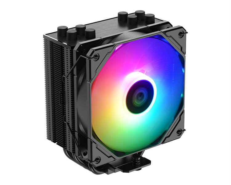 Кулер для процессора ID-COOLING SE-224-XTS ARGB LGA1700/1200/115X/AM5/AM4 (10шт/кор, TDP 220W, PWM, 4 тепл.трубки прямого контакта, ARGB FAN 120mm) RET
