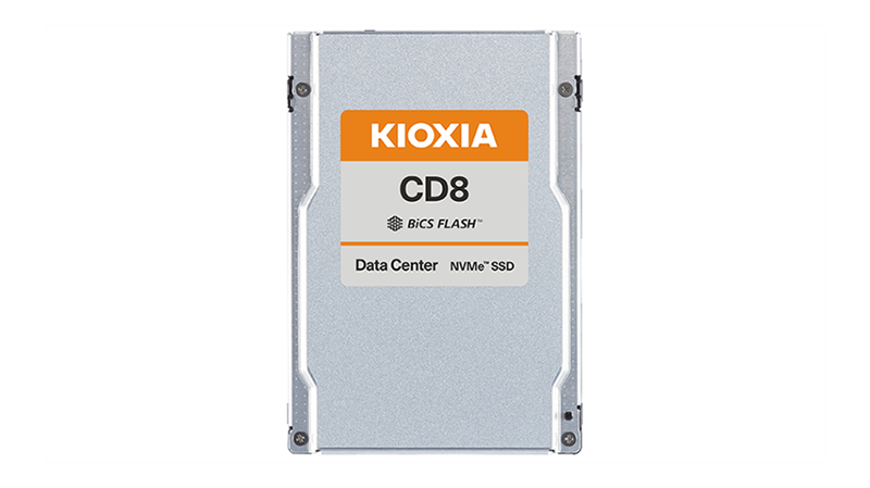 Накопитель SSD накопитель KIOXIA Enterprise SSD 2,5"(SFF/U.2), CD8-V, 1600Gb (1.6Tb), NVMe 1.4/PCIe 4.0 1x4, R7200/W3500MB/s, IOPS(R4K) 1250K/310K, MTTF 2,5M, 3DWPD/5Y (Mixed Use), 3D-TLC, 15mm