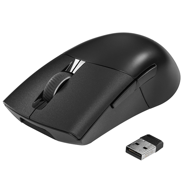 Мышь ASUS ROG KERIS WIRELESS AIMPOINT, 75g, 2.4GHz RF, Bluetooth 5.1, 36K DPI sensor, 5 Programmable Button, Black