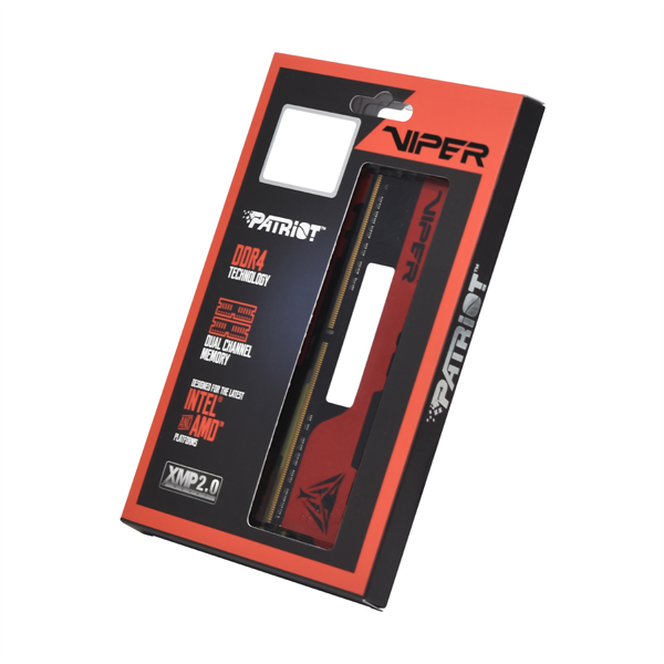 оперативная память Patriot Viper ELITE II DDR4 DIMM 16GB 3200MHz KIT 2*8GB CL18 18-22-22-42 1.35V
