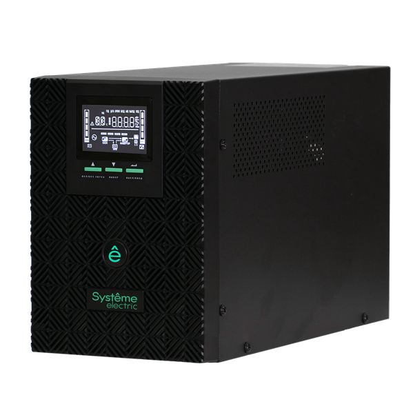 Источник бесперебойного питания Systeme Electric Smart-Save SMT, 2000VA/1600W, Line-Interactive, LCD, Out: 3xSchuko, SNMP Intelligent Slot, без встроенных батарей