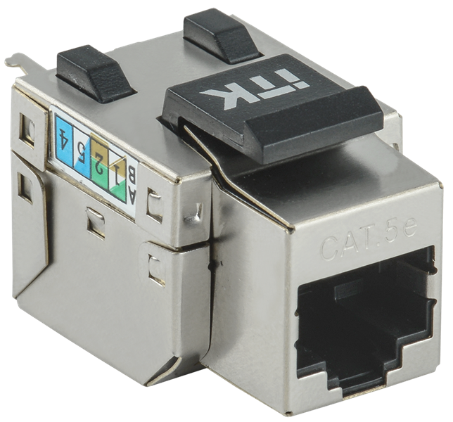 Модуль ITK  Keystone Jack кат. 5E FTP 110 IDC 90 град. розет. ITK Модуль Keystone Jack кат. 5E FTP 110 IDC 90 град. розет.