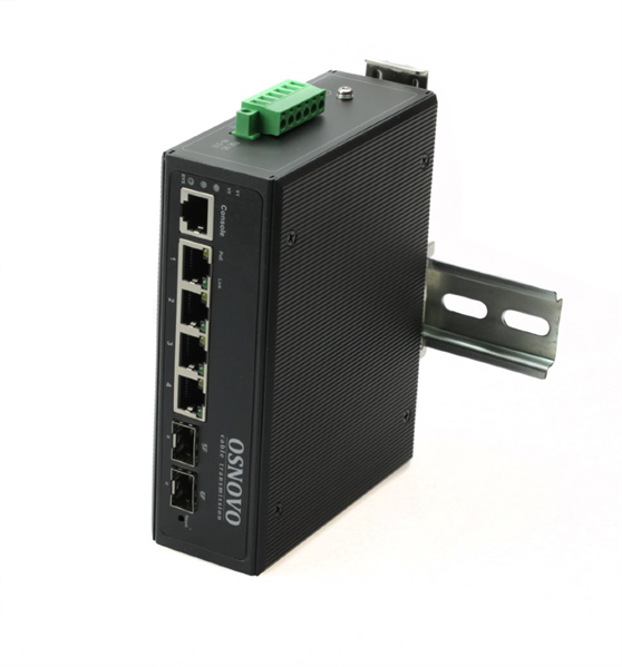 Промышленный PoE коммутатор Gigabit Ethernet OSNOVO SW-80402-IL(port 90W,360W) Промышленный управляемый (L2+) PoE коммутатор Gigabit Ethernet на 6 портов. Порты: 4 x GE (10/100/1000Base-T) с PoE (до 90W) + 2 x GE SFP (1000Base-T). Уровень управл