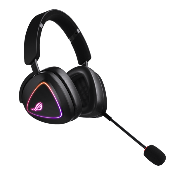 Гарнитура ASUS ROG DELTA II, 2.4GHz, Bluetooth,3.5mm, 315g, 20Hz~20kHz, RGB Lighting