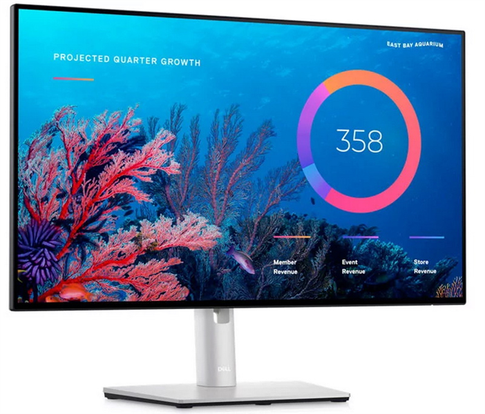 Монитор Dell 23,8" U2424H S/Bk ( IPS; 250 cd/m2; 1000:1; 5ms; 1920x1080x120Hz; 178/178; DP(In); DP(Out) with MST; HDMI; 2xUSB-C; 3xUSB3.2(A); Tilt,Swiv,HAS;Pivot;VESA) (существенное повреждение коробки)