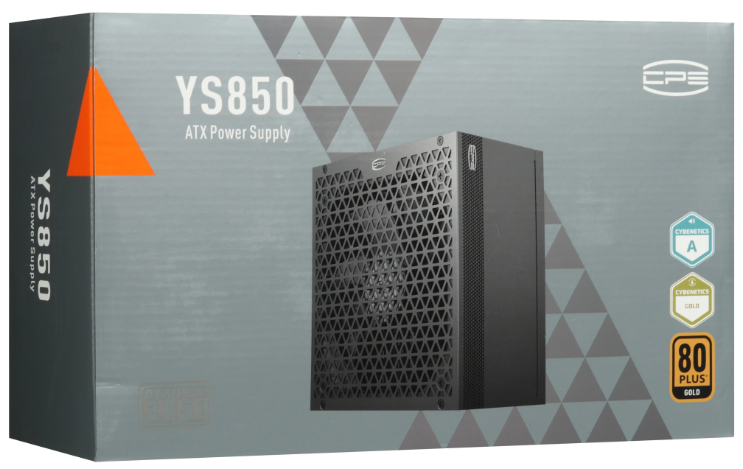 Блок питания PCCooler YS850, 850W, ATX3.1/PCIe5.1, APFC, 80+ Gold, 13.5cm Fan, Full Modular (P5-YS850-G1F)