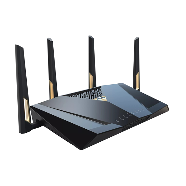 роутер ASUS RT-BE88U//802.11 a/b/g/n/ac/ax/be, 2,4 + 5 gGz, black