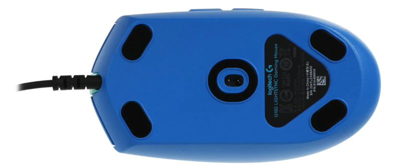 мышь Logitech Gaming Mouse G102 LIGHTSYNC, 8000dpi, Blue, CN, [910-005810]