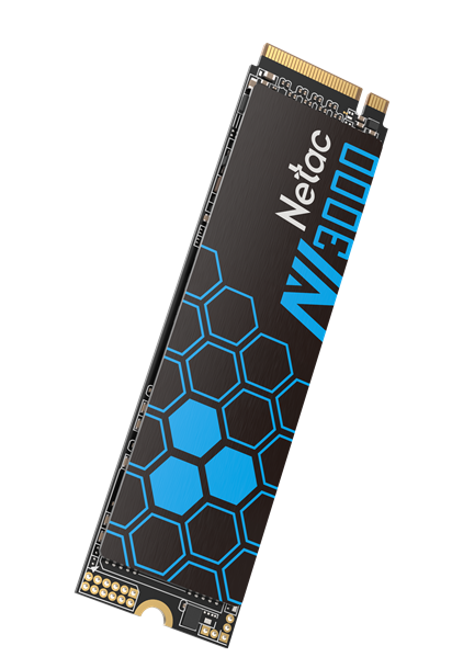 SSD накопитель Netac SSD NV3000 250GB PCIe 3 x4 M.2 2280 NVMe 3D NAND, R/W up to 3000/1400MB/s, IOPS(R4K) 160K/120K, TBW 150TB, with heat sink, 5y wty