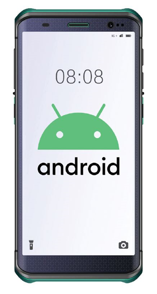 Мобильный компьютер (ТСД) Mindeo D60 Android 11 / 5,93" HD IPS / 2D SR / WWAN/ 4/64Gb/ Camera/ 3,85V 4500mAh/ USB Type-C/ IP68 + КРЭДЛ для зарядки