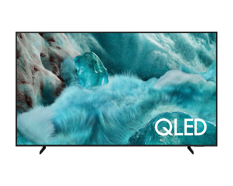 Телевизор Samsung QLED TV QE75Q7FAAUXRU, 75', QLED, 4K 3840x2160, 60Hz, Tizen Smart TV, 20W, Tuner (DVB-T2/C/S2, PAL,SECAM), HDMI, USB, CI+, Wi-Fi, BT, LAN, VESA 400x400, Black