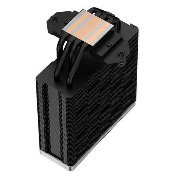 Кулер для процессора DEEPCOOL AK400 ZERO DARK PLUS LGA1700/1200/115X/AM5/AM4 (12шт/кор, TDP 220W, PWM, DUAL Fan 120mm, 4 тепл. Трубки, черный) RET (R-AK400-BKNNMD-G-1)