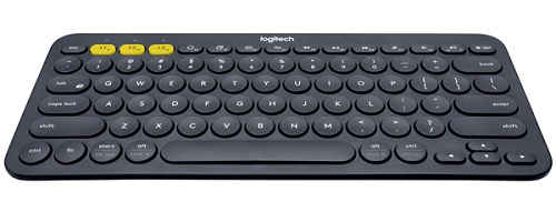 Клавиатура Logitech Wireless Keyboard K380 Dark Grey, Bluetooth, Rus/Eng, [920-007584] (незначительное повреждение коробки)