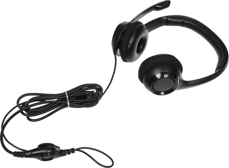 Гарнитура Logitech Headset H390, Stereo, USB, CN, [981-000803/981-000803]